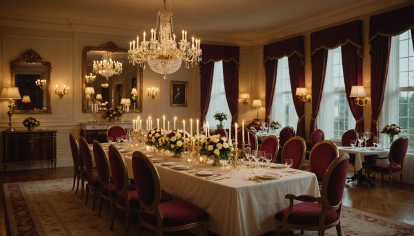Comment organiser un dîner élégant dans votre suite royale
